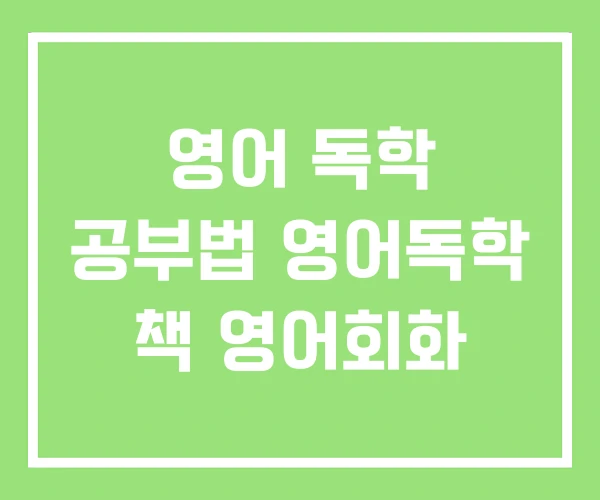 영어 독학 공부법 영어독학 책 영어회화 영어 독학 공부법 영어독학 책 영어회화