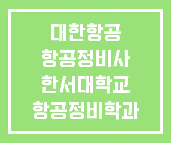 대한항공 항공정비사 한서대학교 항공정비학과 항공 정비복 대한항공 항공정비사 한서대학교 항공정비학과 항공 정비복