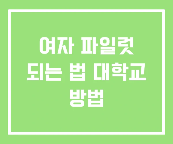 여자 파일럿 되는 법 대학교 방법 여자 파일럿 되는 법 대학교 방법