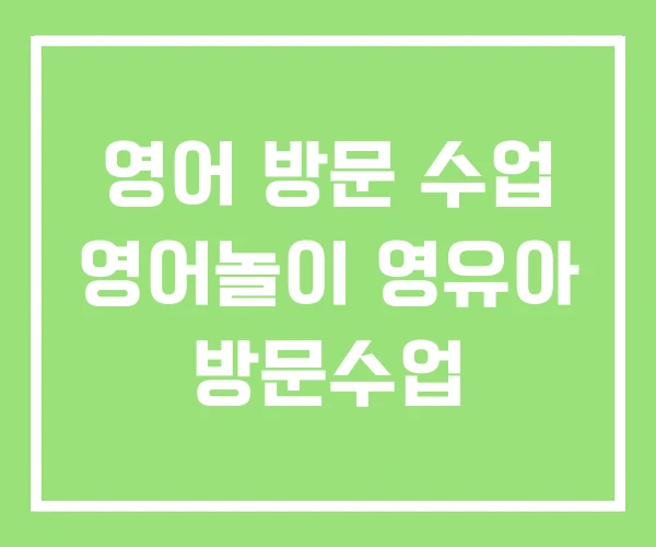 영어 방문 수업 영어놀이 영유아 방문수업 영어 방문 수업 영어놀이 영유아 방문수업